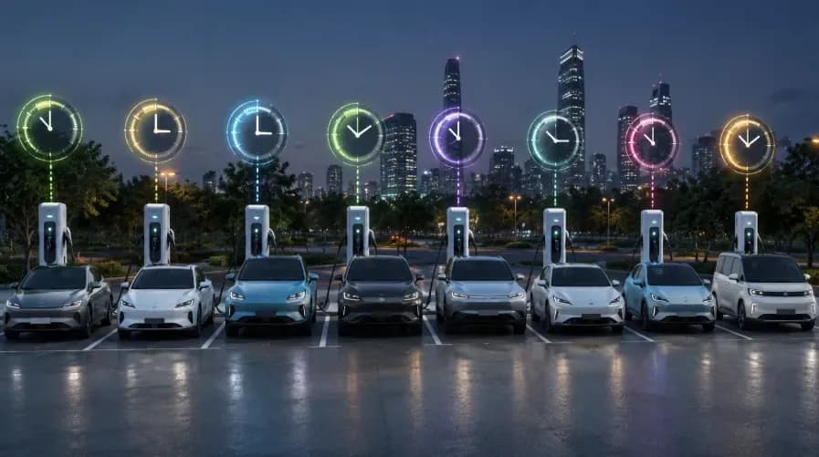Perbandingan Waktu Charge Mobil Listrik