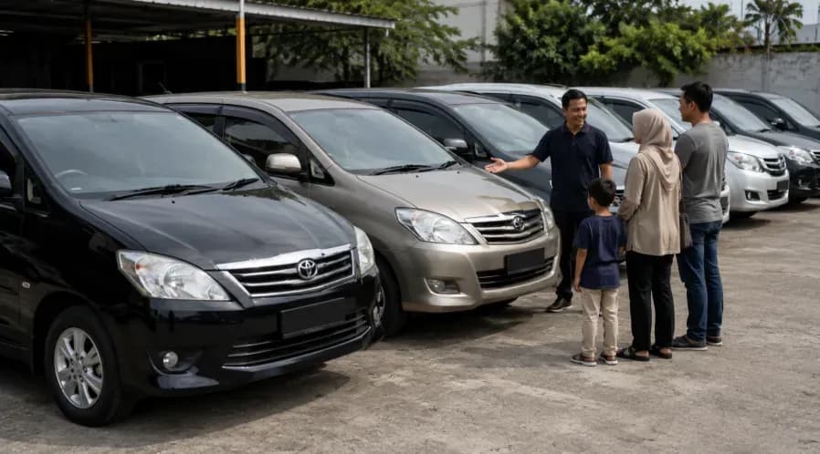 Pilihan Mobil Bekas untuk Keluarga di Bawah 100 Juta
