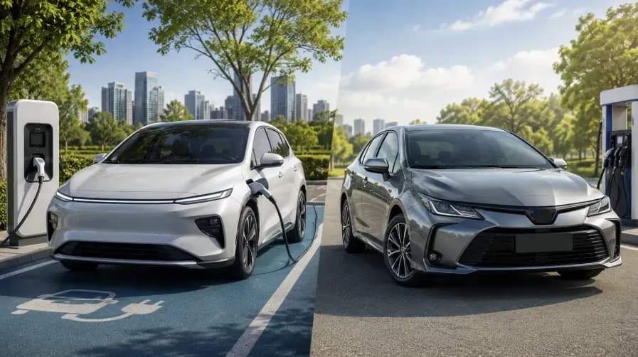 Mobil Listrik vs Mobil Hybrid